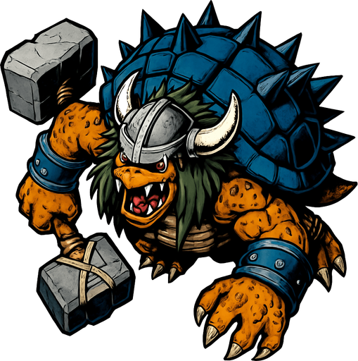 Zudomon, visto desde arriba, calidad y detalles altamente épicos, fidelidad al concepto original
In-Game asset.  2d.  High contrast.  No shadows