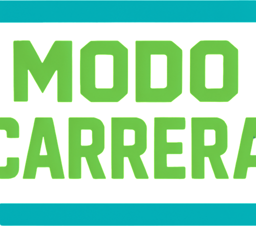 Mismo estilo, pero que diga MODO CARRERA, y con los colores mas tipo verder y azules