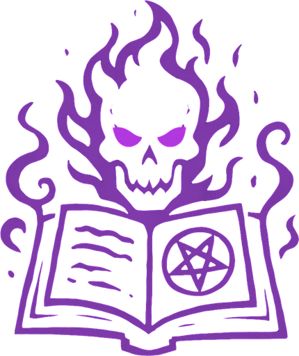 Black magic from fantasy.
In-Game asset.  2d.  High contrast.  No shadows