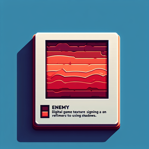 enemy.
Single Game Texture. In-Game asset. 2d. Blank background. High contrast. No shadows.