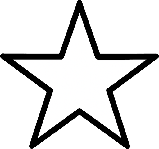 Make the black border of the start twice thicker