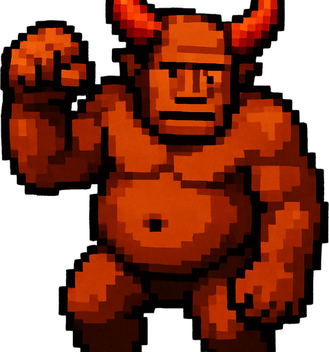 Right hand raised in a fist to attack.