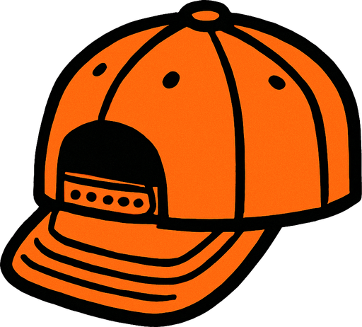 Casquette a l'envers.
In-Game asset.  2d.  High contrast.  No shadows