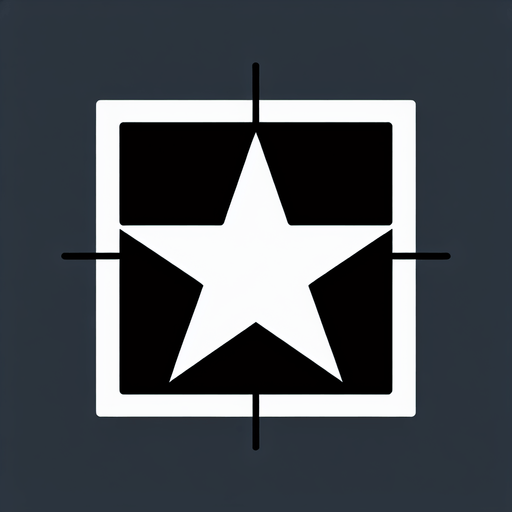 star white.
Single Game Texture. In-Game asset. 2d. Blank background. High contrast. No shadows.