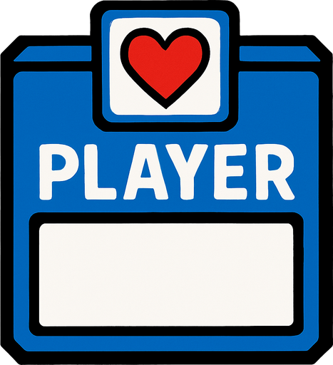 playerbox.
In-Game asset.  High contrast.  No shadows