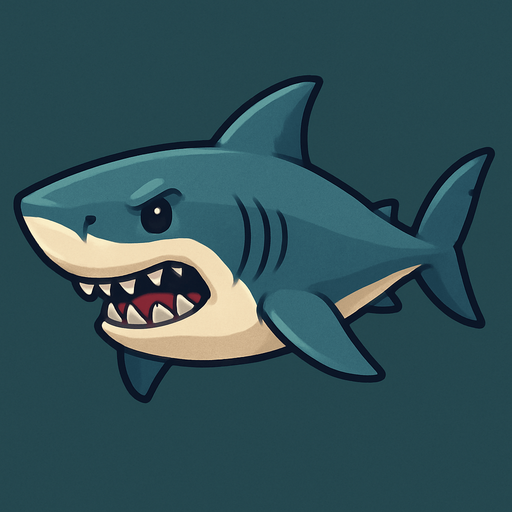 big shark.
2d oyun içi varlık