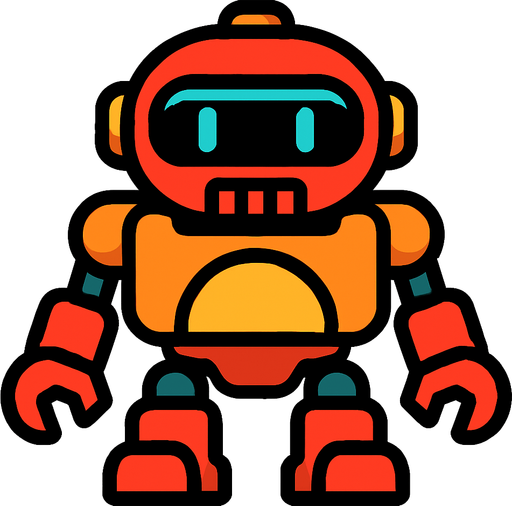 Semibot.
In-Game asset.  High contrast.  No shadows