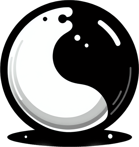 A white bubble with a black outline
Single Game Texture.  In-Game asset.  2d.  Blank background.  High contrast.  No shadows