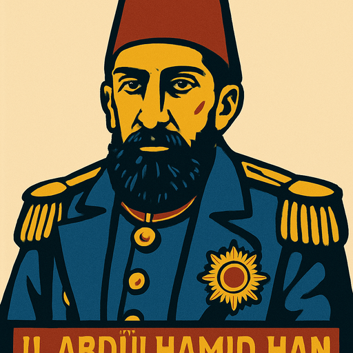 2. abdülhamit han.
In-Game asset.  2d.  High contrast.  No shadows