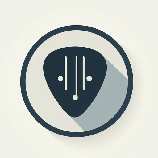 Guitar pick.
Single Game Texture.  In-Game asset.  2d.  Blank background.  High contrast.  No shadows