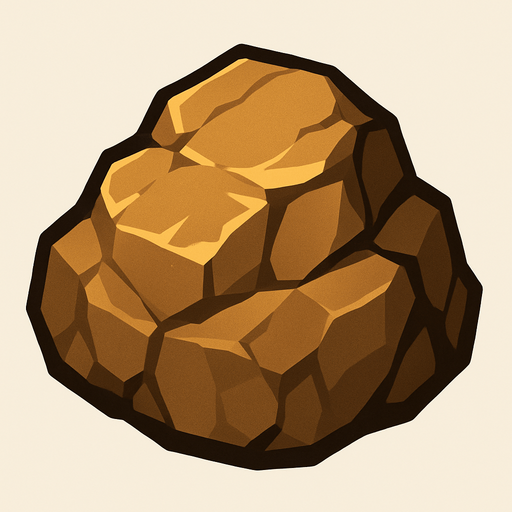rock.
In-Game asset.  2d.  High contrast.  No shadows