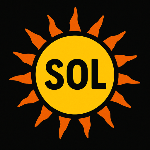 sol.
In-Game asset.  2d.  High contrast.  No shadows