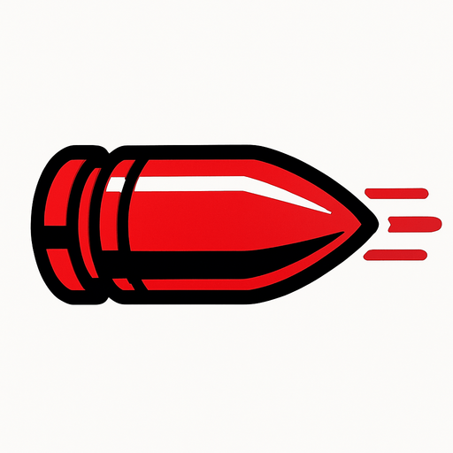 BALA LASER.
In-Game asset.  2d.  High contrast.  No shadows