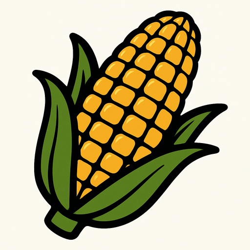 maiz.
In-Game asset.  2d.  High contrast.  No shadows