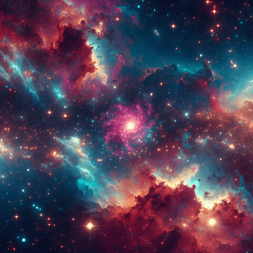 Background of space.
Single Game Texture. In-Game asset. 2d. Blank background. High contrast. No shadows.