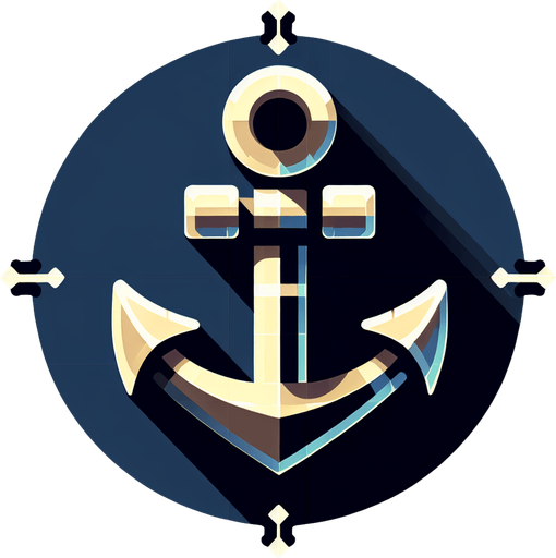 anchor.
Single Game Texture. In-Game asset. 2d. Blank background. High contrast. No shadows.