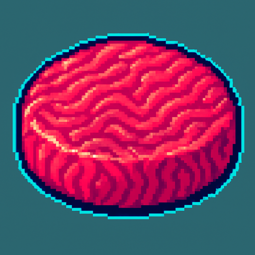 A raw ground fish patty.