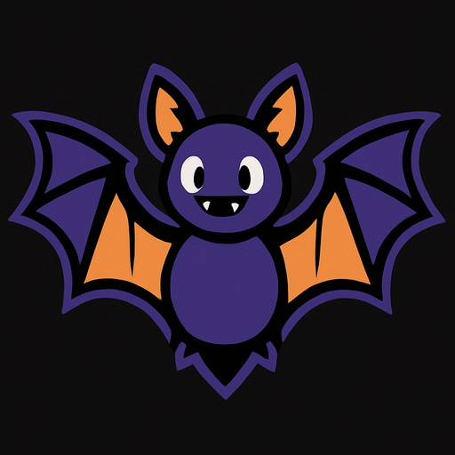 yarasa.
In-Game asset.  2d.  High contrast.  No shadows