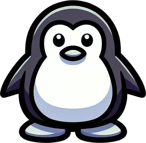 I need one penguin.
Single Game Texture. In-Game asset. 2d. Blank background. High contrast. No shadows.