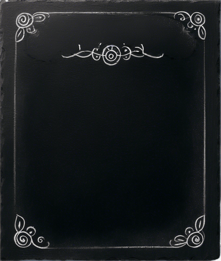 Text "NOVICE BLEND" in chalk