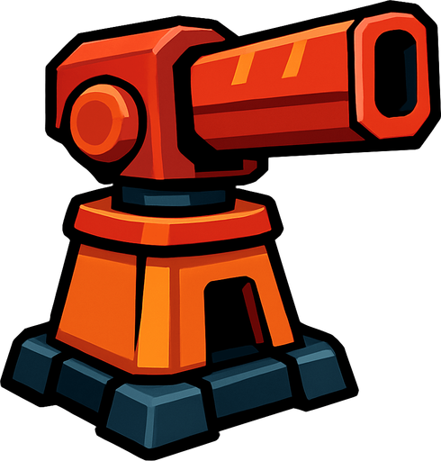 fastTowerAsset.
In-Game asset.  2d.  High contrast.  No shadows