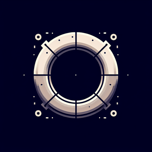 the letter o.
Single Game Texture. In-Game asset. 2d. Blank background. High contrast. No shadows.