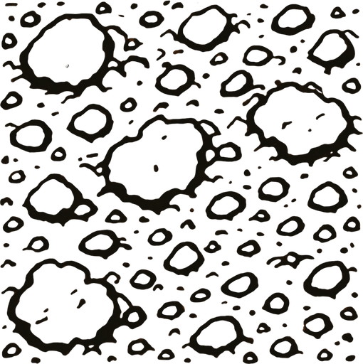 soil bird's eye view.
In-Game asset.  2d.  High contrast.  No shadows