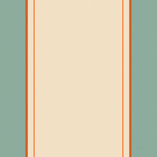 A vertical 9:16 canvas with a tall, centered rectangular frame that spans nearly the full height of the image. The rectangle should be slightly inset from the left and right edges, leaving narrow margins on both sides for potential decoration or UI elements. Add some of those decorations, but should be minimalistic an retro. No top or bottom space around the rectangle. The inner area of the rectangle represents the Tetris playfield and should be completely empty. No pieces, no textures—just a plain, well-defined rectangular play area with thin, unobtrusive borders..