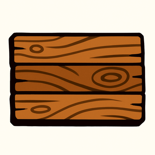 2D WOOD.
In-Game asset.  2d.  High contrast.  No shadows
