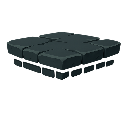 Shadow platform.
In-Game asset.  2d.  High contrast.  No shadows