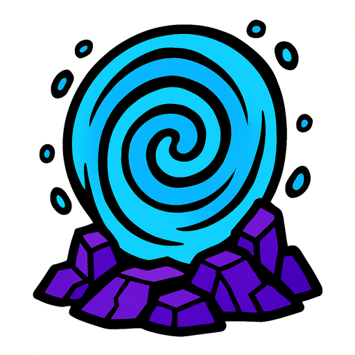 Portal.
In-Game asset.  2d.  High contrast.  No shadows