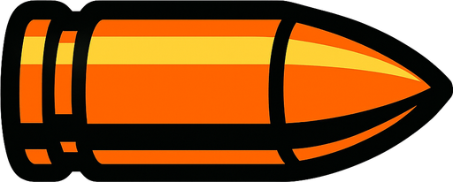 Bala.
In-Game asset.  2d.  High contrast.  No shadows