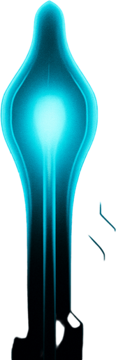 topdown view, sleek fast-moving digital virus, straight vertical shape, bright cyan core, smooth streamlined body, minimal circuit-like lines, futuristic minimal design, fits motherboard environment
In-Game asset.  2d.  High contrast.  No shadows