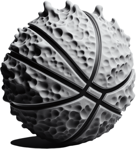 pelota de basquetbal modelo Molten.
Single Game Texture.  In-Game asset.  2d.  Blank background.  High contrast.  No shadows