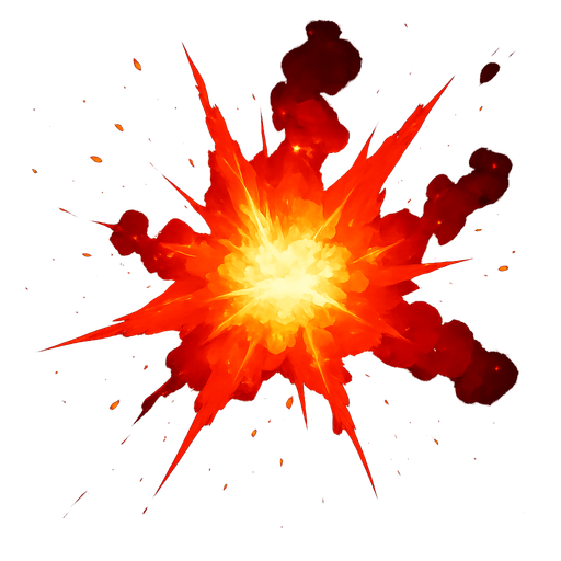 3d unreal engine image space bright red explosion
In-Game asset.  2d.  High contrast.  No shadows