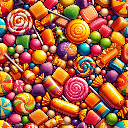seamless candy texture