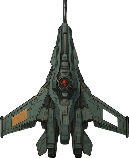 sniper spaceship top view