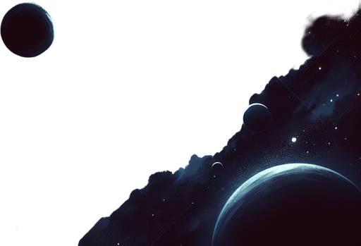 the space with stars and planets
make it darker.
Single Game Texture. In-Game asset. 2d. Blank background. High contrast. No shadows.