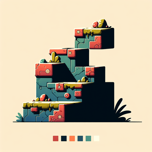 obstacle.
Single Game Texture.  In-Game asset.  2d.  Blank background.  High contrast.  No shadows
