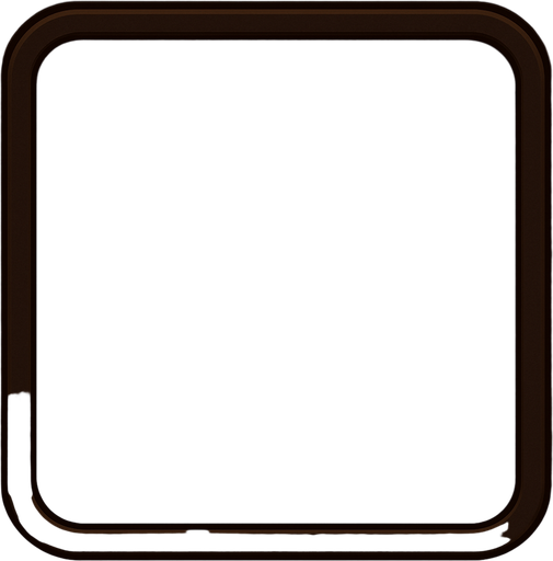 Prompt: Create a Dark Brown Hollow-Style Background
Design a sleek and minimal background using a dark brown color (such as chocolate or espresso tones).

Use a hollow or framed appearance — not a solid fill — to keep the center light and uncluttered.

The central area should feel open, possibly with a slight transparency or soft inner shadow.

The darker brown edges should add contrast and warmth without overpowering the game tiles..
In-Game asset.  2d.  High contrast.  No shadows