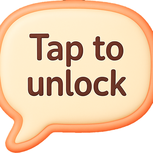 Change text to "Tap to unlock"