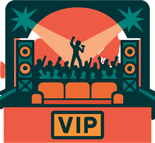 Vip box de una Sala de Conciertos Viviente.
In-Game asset.  2d.  High contrast.  No shadows