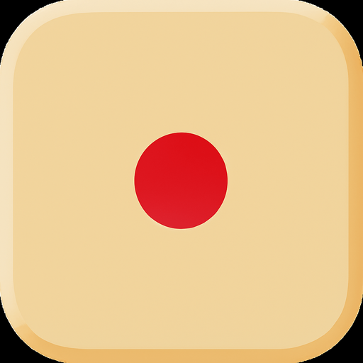 Zar 4 değil, zar 1 olsun. İçi siyah değil kırmızı olsun.