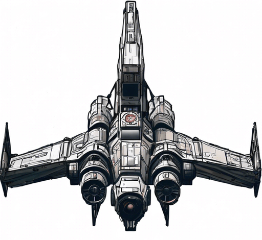 Fais le ressembler à un TIe Fighter