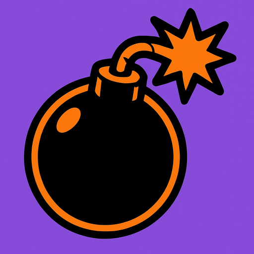 Bomba.
In-Game asset.  2d.  High contrast.  No shadows