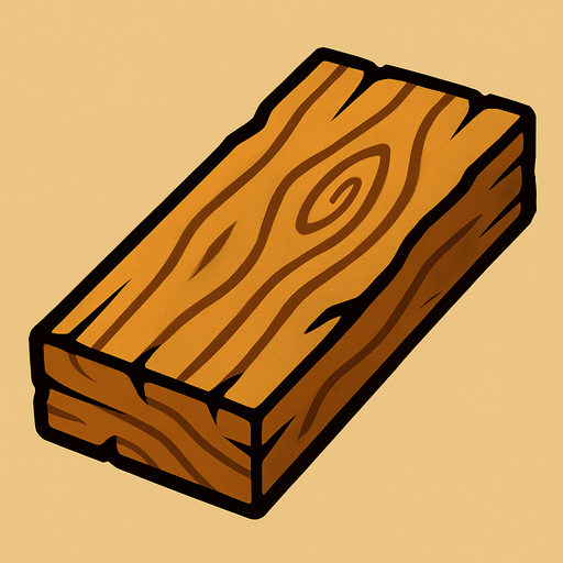 2D WOOD.
In-Game asset.  2d.  High contrast.  No shadows