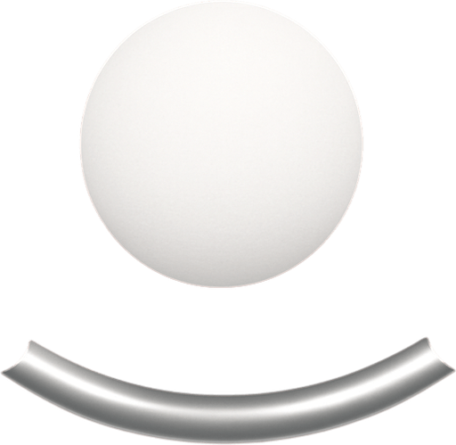 simple white ball