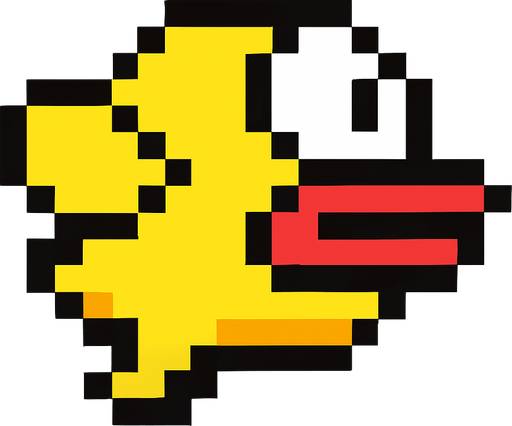give me some alternatives of real flappy bird.
In-Game asset.  2d.  High contrast.  No shadows. Just one image
