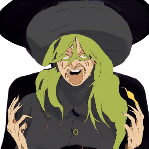 the witch after an explosion