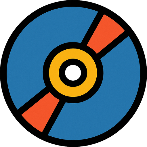 CD.
In-Game asset.  2d.  High contrast.  No shadows